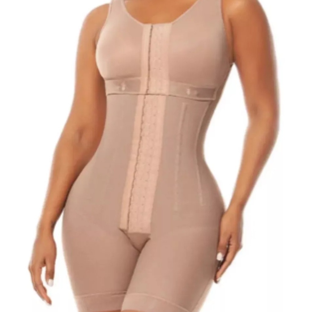 Curvy-Faja Women's Chest-Packed Body Shaper Postpartum Faja L